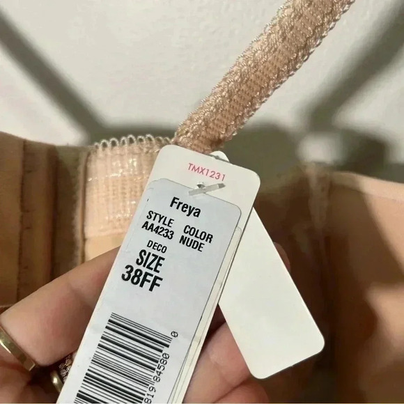 NWT Freya Deco Strapless Bra 38FF - Picture 5 of 8